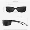 KDEAM Fresh Color Sport Goggles UV400 Polarized Sunglasses Men Lightweight Sun Glasses Fishing Unisex Size Includes Zipper Case