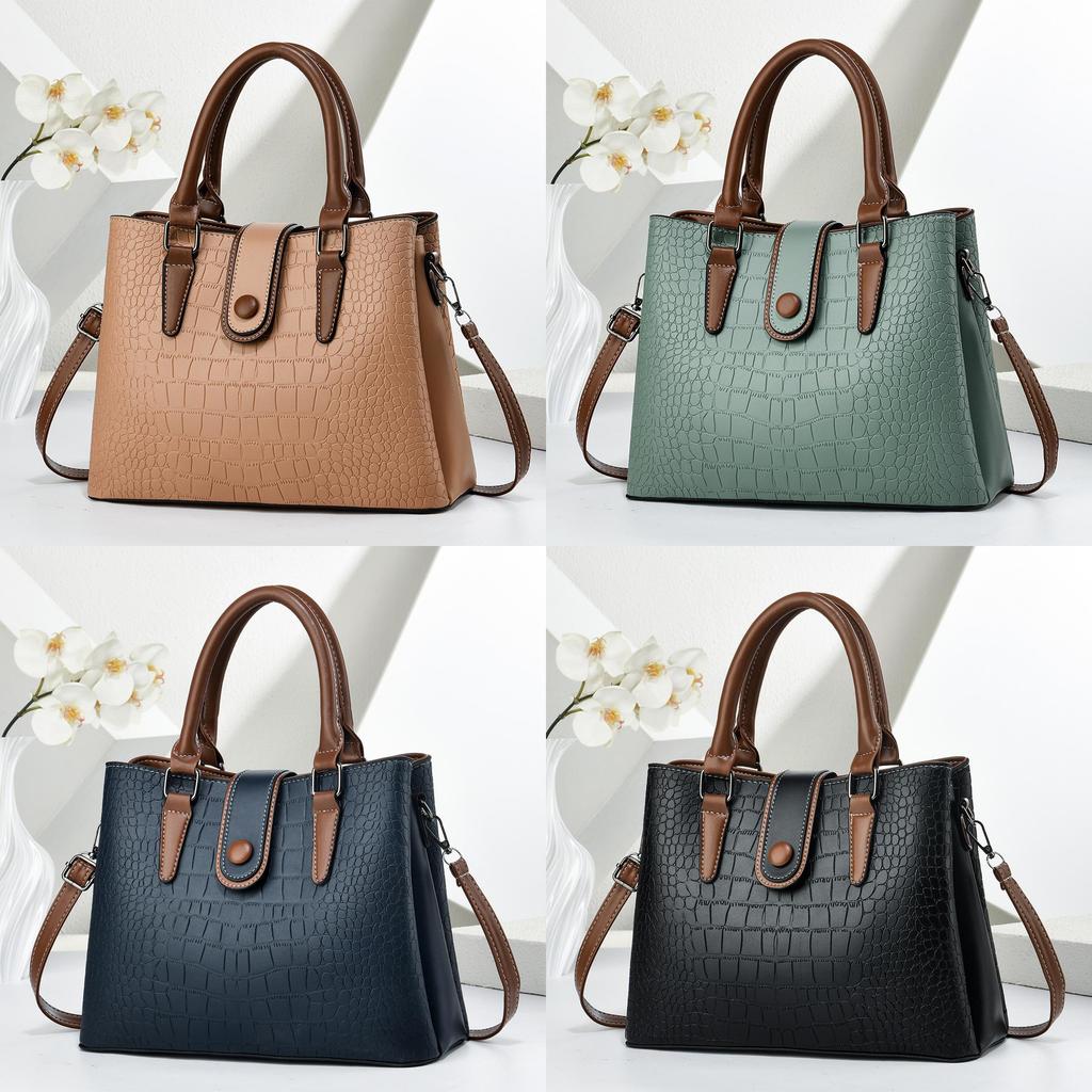 Fashionable Pu Handbag With Zipper Flap And Card Pocket For Womens Daily Use