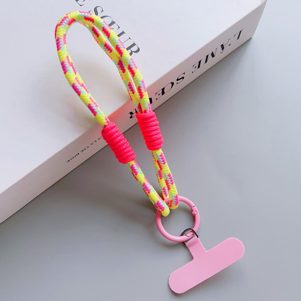 Lanière Universelle Polyvalente pour Téléphone Portable, Cordon Court de Poignet Portable, Bracelet Anti-Chute Créatif Polyvalent