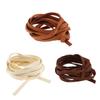 Cordón de Cuero Suave Cuerda de Gamuza Hilo para Trenzar Cordones Manualidades Joyería DIY