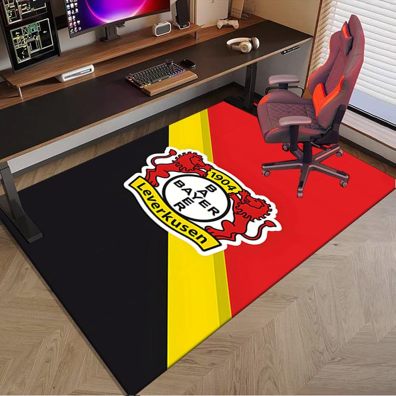 Bayer Football Club Printed Area Rug for Office, Chair Rug, Decorative Carpet Floor Mat, Large Size Fan gifts Christmas gifts