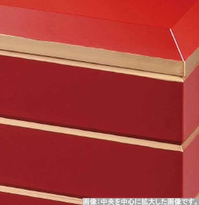 Jubako Made In Japan 3 Tiers Dimensions Diamond Takamori Shubuchikin X X J-kitchens 6.5 19.7cm 19.7cm 19.7cm