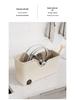 Japanese Kitchen Storage Box with Wheels - Under Sink Utensil and Miscellaneous Organizer
