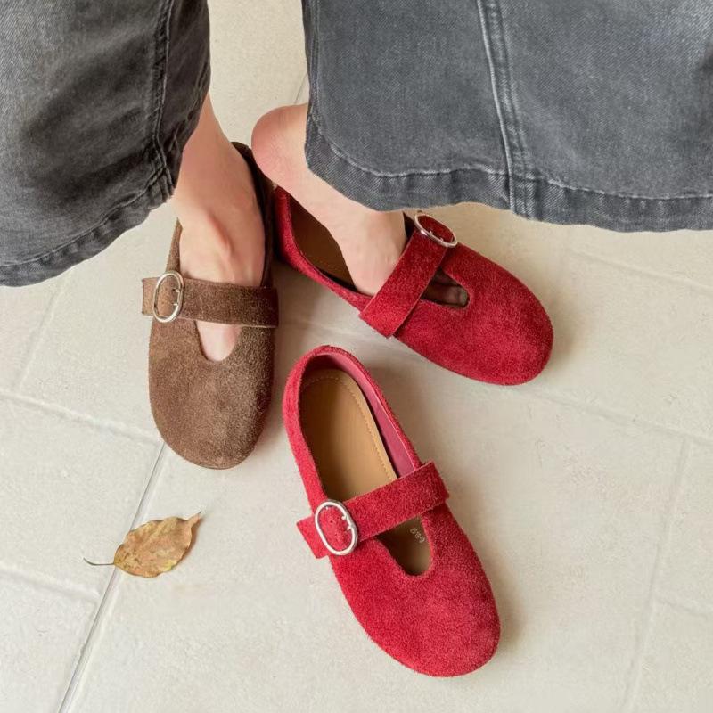 

Women s Trendy Non-Slip Mary Jane: Round Toe, Soft Sole, Lightweight, Comfortable, Small Feet 35