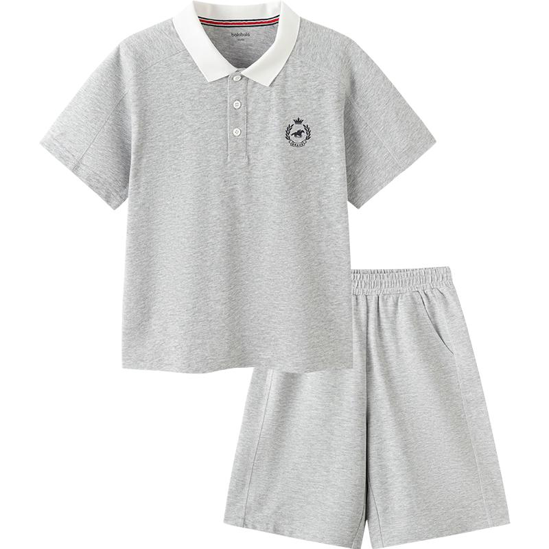 Balabala Boys  Quick-Dry Cooling Short Sleeve 2-Piece Set 150