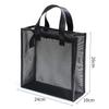 Travel Makeup Bag With Mesh Organizer For Cosmetics And Toiletries In Polyester Fabric
