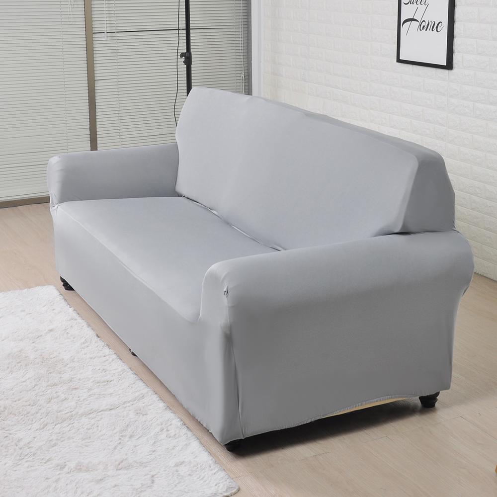 Solid Color Sofa Cover Big Elasticity Stretch Couch Cover Loveseat Sofa Corner Sofa Towel Furniture Cover