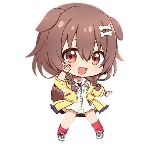 Inugami Korone Acrylic Stand SD Mini Hololive C103 Event Goods