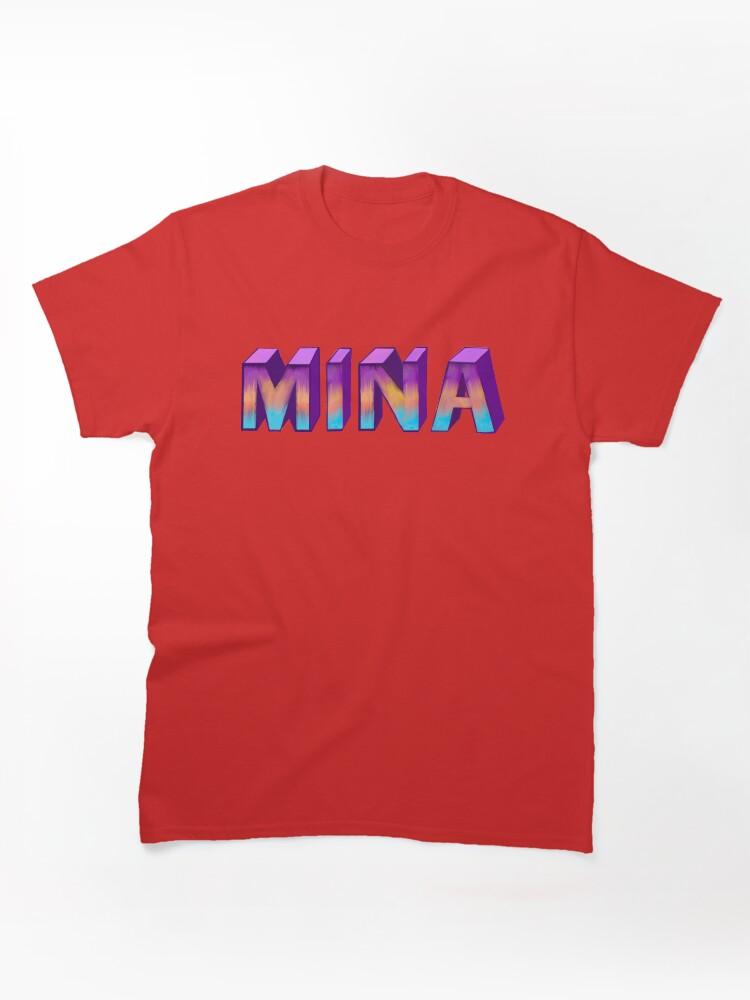 Mina the Hollower Top 10 best personalised gifts 2022 - Mina version2 - personalised,personalized custom name in ombre Classic Unisex T-Shirt