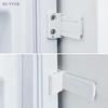 {MX} 1/4 Set Kylskåpsdörr Glidguide För Electrolux/Siemens Inbyggd Kylskåpsdörr Glidskena Monteringssats