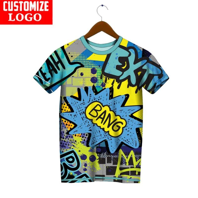 Vibrant 3D Owl Print T-Shirt for Men & Women - Soft Polyester, Short Sleeve, Crew Neck, Colorful Abstract Design