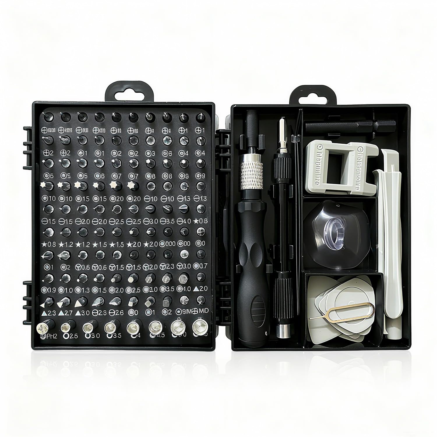 Набор прецизионных отверток BOROLA из 115 предметов с набором инструментов для ремонта, с удлинителями и переходниками, совместимый с и другими электронными устройствами,