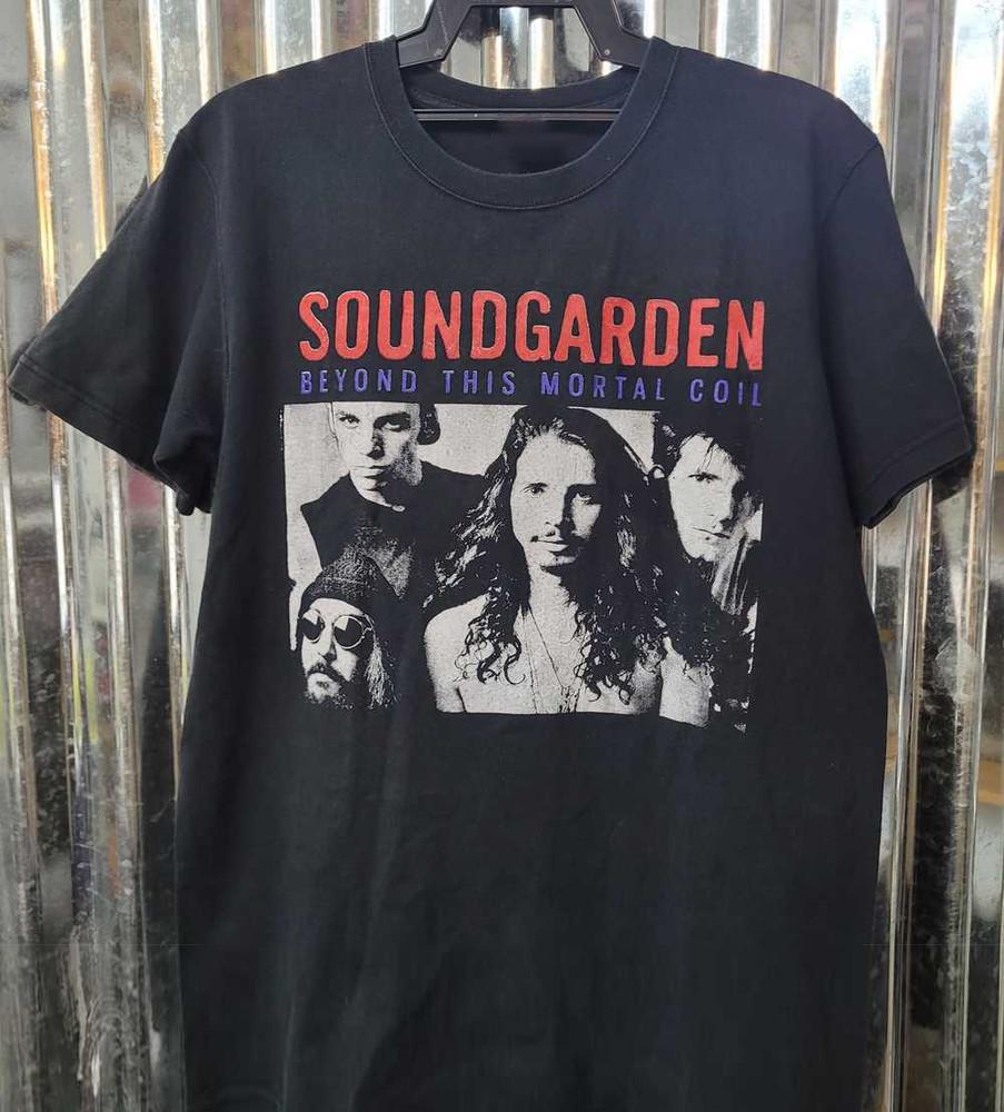 Футболка Soundgarden Band Beyond This Mortal Coil Женская Мужская Хлопок WA128 Унисекс Футболка XL