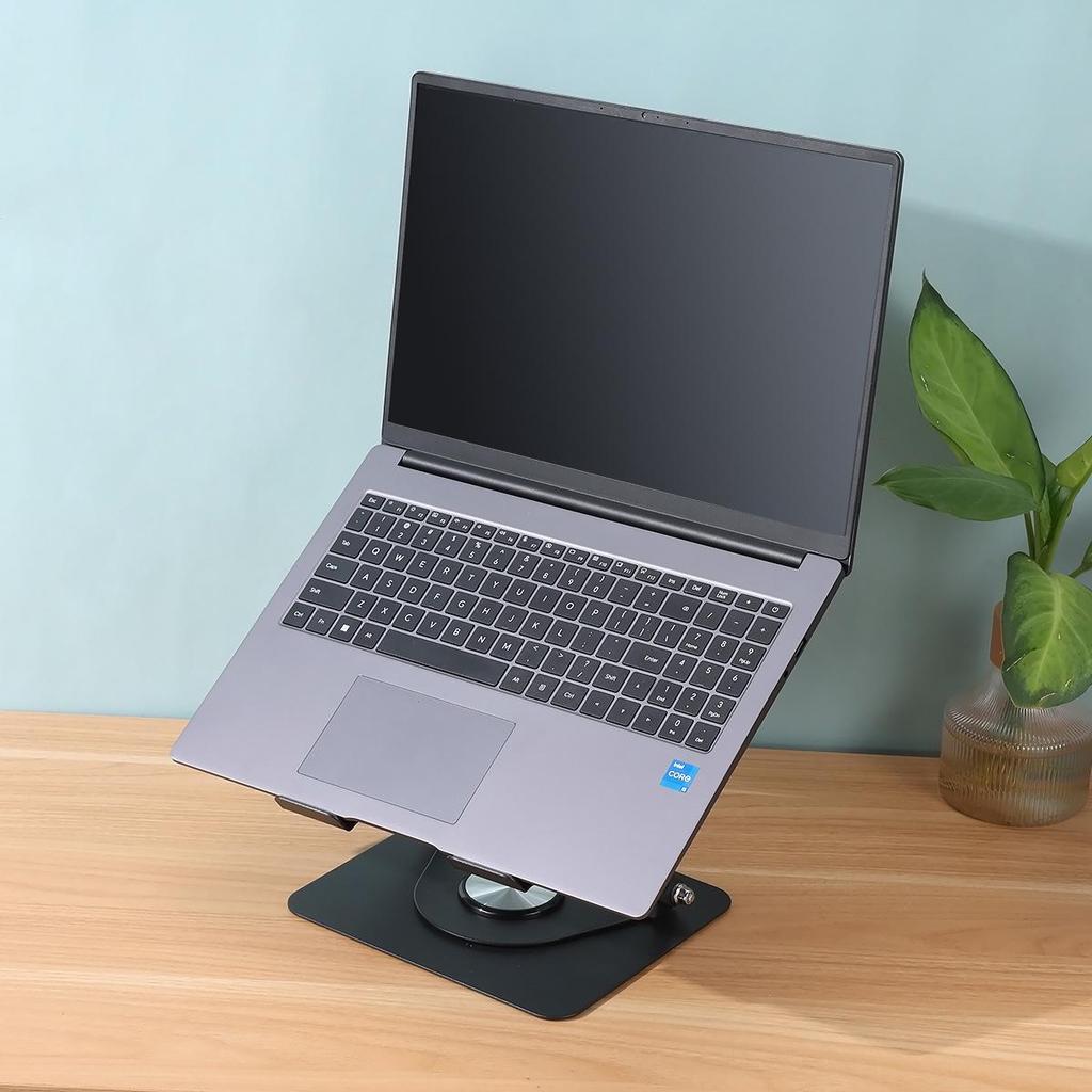 360° Rotating Carbon Steel Laptop Cooling Stand