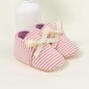 New Striped Moccasins: Non-Slip Casual Shoes for 0-1 Year Olds