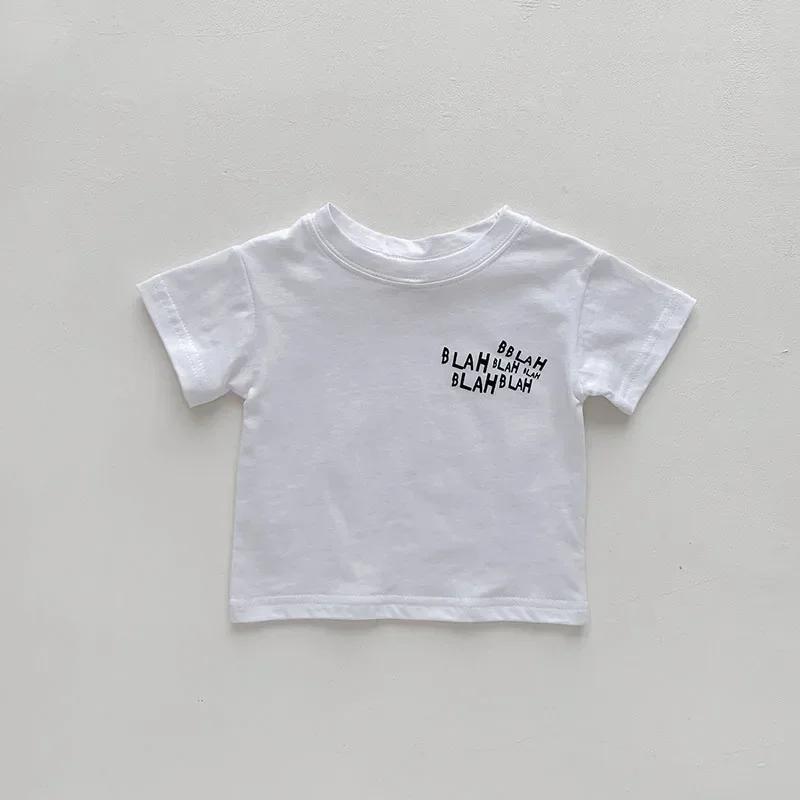 0-3 Years Toddler Baby Boy Clothes Sets Summer Short Sleeve Baby Tops Tee Overall Pants Casual Baby Girl Outfits Clothing
