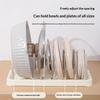 Adjustable Plate and Tableware Holder Multi Functional Storage Rack for Compact Kitchens