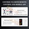 Big Demon Eyes APP Remote Control Car Matrix Pixel Panel Night Light Programmable Flexible Display for Car Truck SUV Accessorie