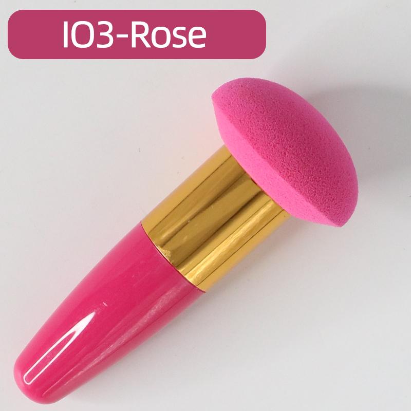 1PC Mushroom Head Makeup Brushes Women Maquillaje Beauty Foundation Sponge Powder Puff With Handle Smooth Shaped Cosmetic Tool