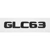 ABS Car Letter Rear Stickers Decals for Mercedes Benz GLC63 GLC200 GLC260 GLC300 Auto Trunk Badge Emblem Accessories