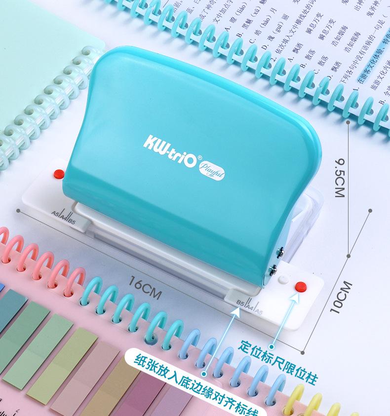 Kede You Manual A4 Ten-Hole Punch for Ring Binders