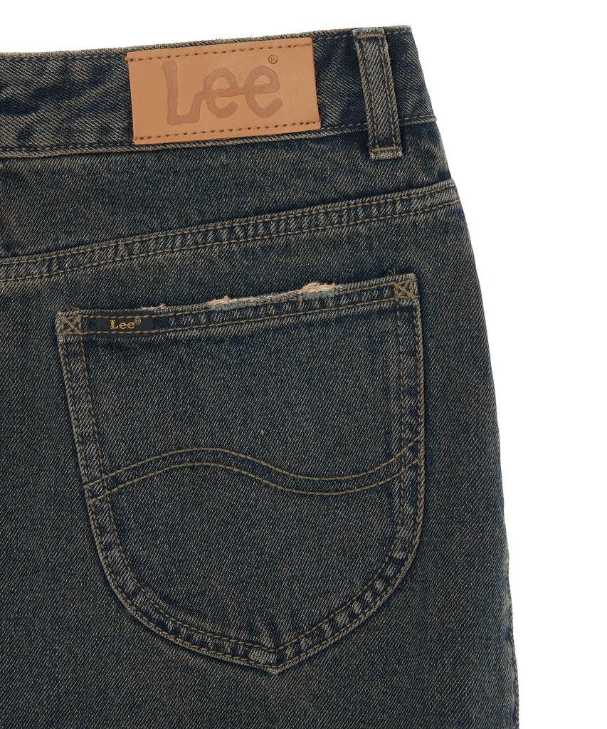 Lee Mini Denim Skirt Indigo Dark