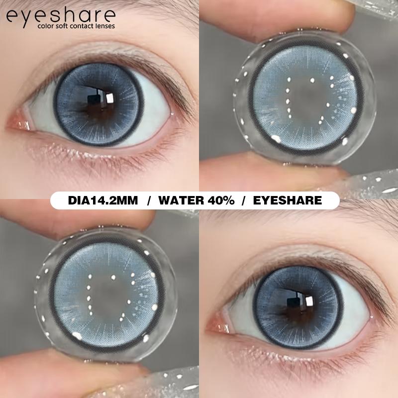 1 Pair Cosplay Color Contact Lenses for Eyes Anime Red Lenses Pink Halloween Cosmetic Contact Yearly Purple Eye Lenses