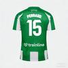 Real Betis Maglietta da Calcio a Maniche Corte Traspirante ad Asciugatura Rapida Top Casual da Esterno Genitore-Figlio