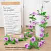 Artificial Rose Flower Vine for Indoor Decoration: Ceiling Hanging & Living Room Decor