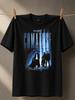 T-shirt Unisexe Skillet Comatose Blue Graphic Anniversaire Cinématographique Avec Lettres Hautes Et Tournée Still Screaming