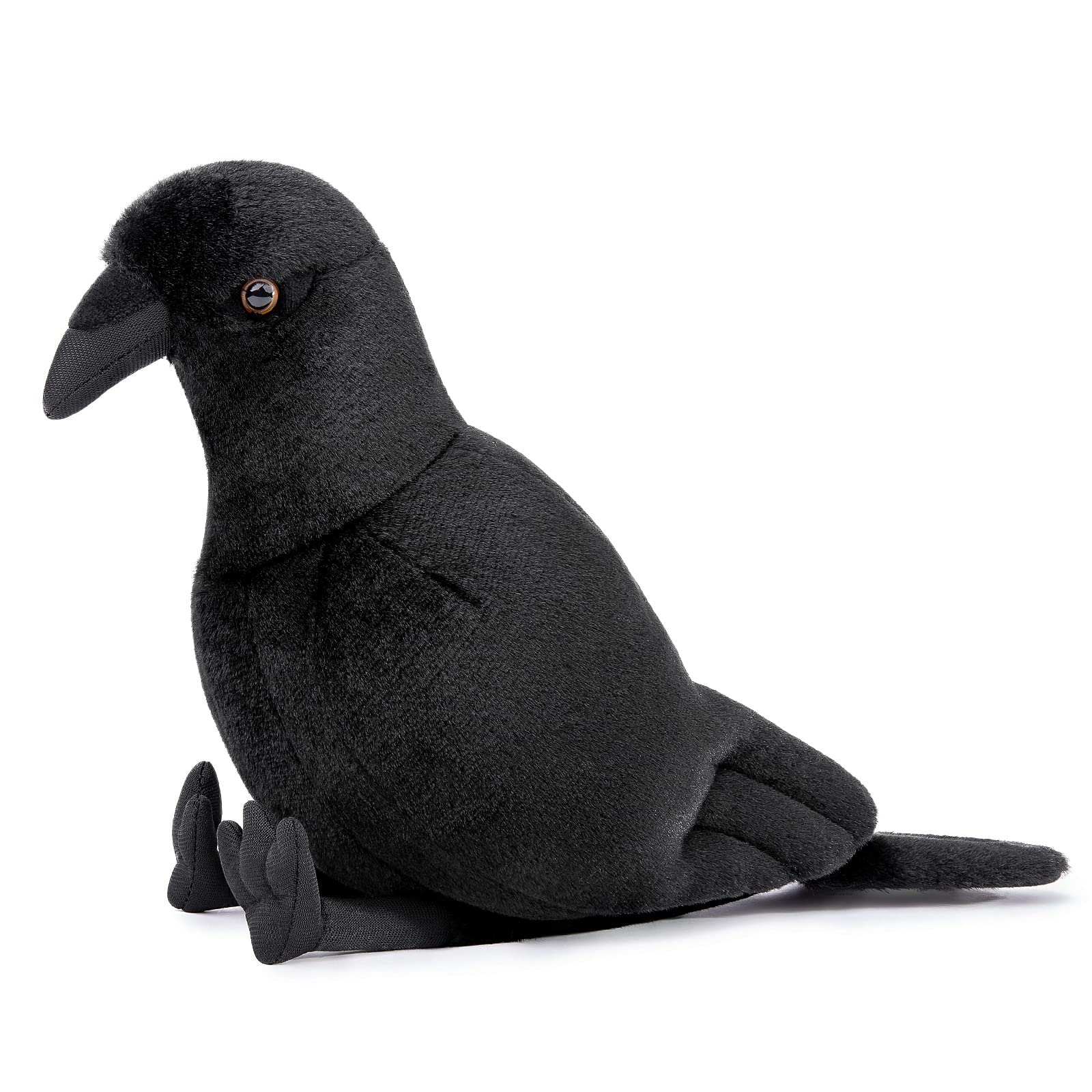 

lilizzhoumax Realistic Crow Plush Toy Black Bird Stuffed Crow Plush Boys Girl Boys Crow Gift for Halloween Decoration - Animal, Toy, Toy, Toy, Kids,