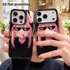 Phone case: 2D flat, suitable for iPhone 18 17 16 15 14 13 12 Pro, anime girl, perfect Christmas and Halloween holiday gift