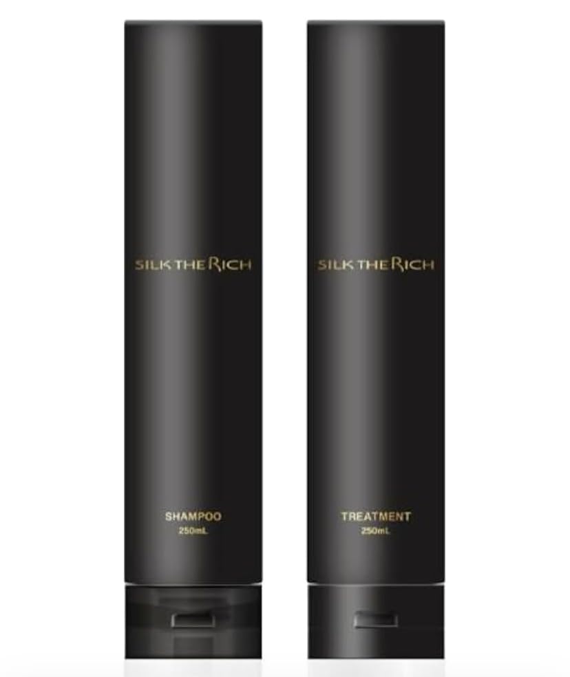 

THE RICH Treatment Care Damage Care Beauty Salon Exclusive Quality SILK THE RICH Black 250ml Scalp Repair [SILK Black] [Shampoo Set] [Scalp &