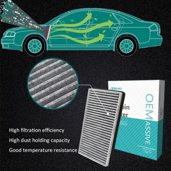 Cabin Air Filter 52485513 For Chevy Suburban Silverado Tahoe GMC Sierra Yukon