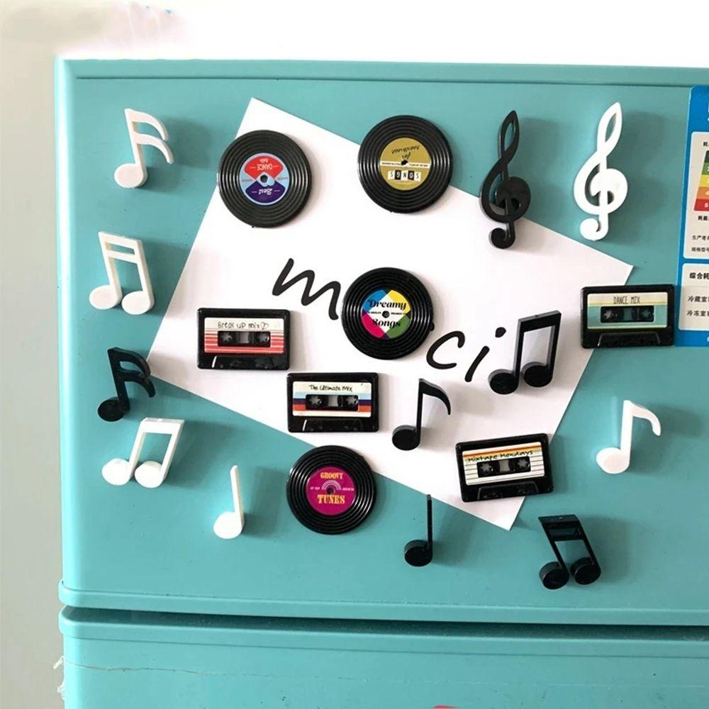 Disc Record Cassette Souvenir Gifts Magnetic Sticker Home Decor Refrigerators Sticker Fridge Magnet