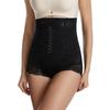 Women's High-Waisted Tummy-Control Pants with Reinforced Buckle and Body-Shaping Hip-Lift Feature