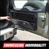 Aluminum Alloy Black For Land Rover Defender 2020-24 Off-Road Travel Car Tailgate Table Back Door Foldable Shelf Car Accessories
