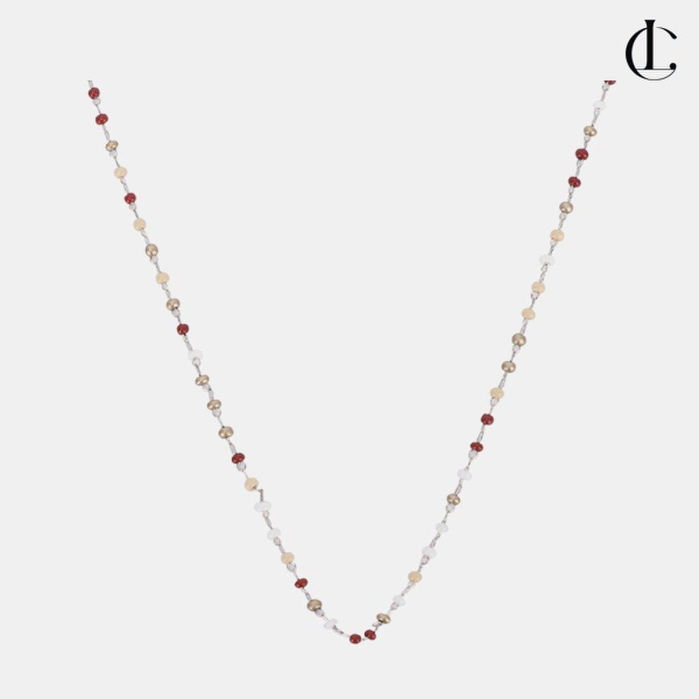 Necklace Bead Necklace Daily Simple Bead Ball Necklace Lida002