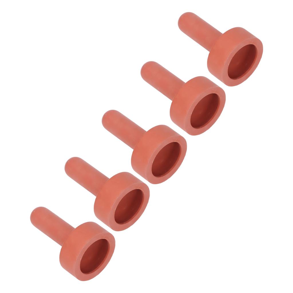5pcs Small Animal Milk Drink Nipples Nurse Feeding Supplies Calf Nipples Silicone Livestock Nursing 