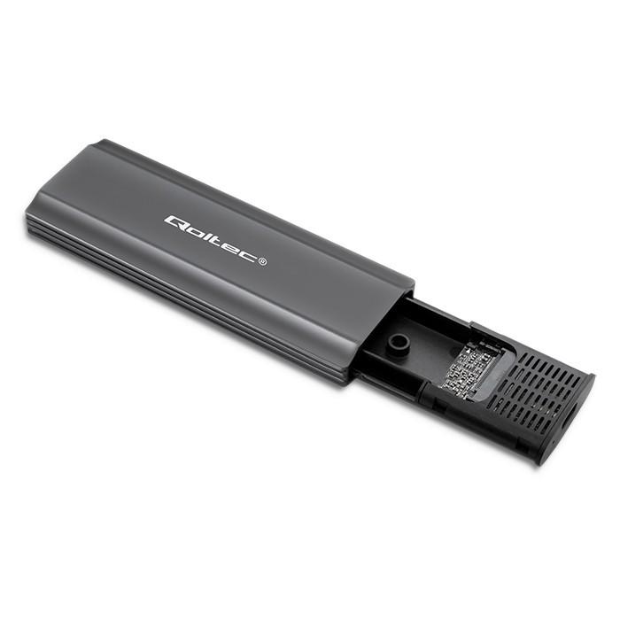 Enclosure for Drive M.2 SSD, SATA, NVMe, USB C