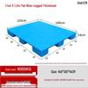 Zhizheng 1.4x1.2m Nine-Leg Flat Plastic Pallet