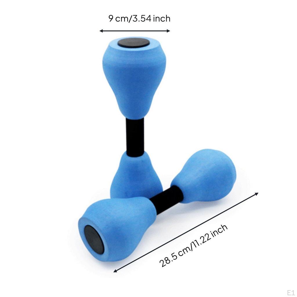 EVA Water Dumbbell Adjustable Aquatic Portable Dumbbells for Women, Kids, Home Gym