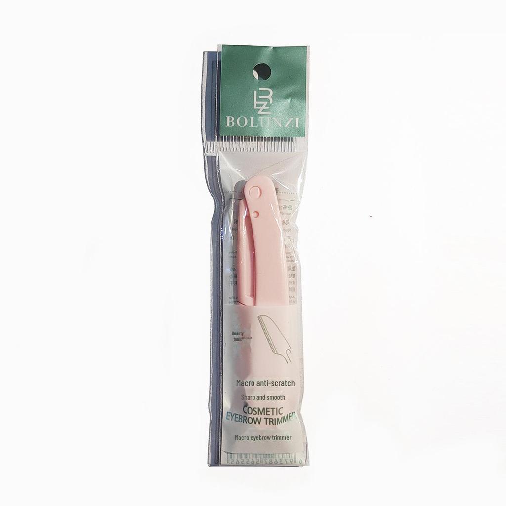 Advanced Anti-Scratch Eyebrow Trimmer & Shaving Tool Set for Beginners