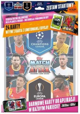 Match aattax Champions League 2020 2021 Starter-Set Karte Limited