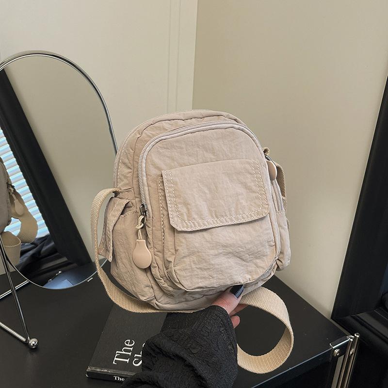 Summer New Multi-pocket Camera Bag, Light Anti-splashing Nylon Bag, Men's and Women's Same Casual Shoulder Messenger Bag