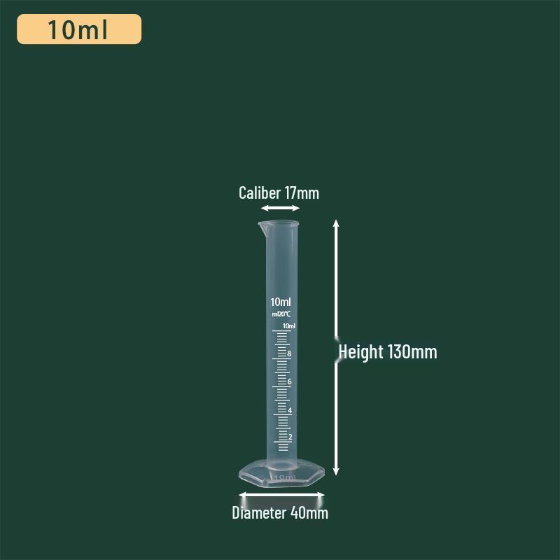 Plastic Graduated Cylinder, PP Material, 50ml to 1000ml, Laboratory Liquid Measuring Bucket. 1000mL
