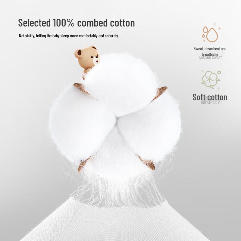 Rabbi Baby Unisex Cotton Long Pants (2-Pack)