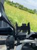 Motorcycle Phone Bracket: CNC Handlebar Mirror with Rear GPS Stand Holder for Forza