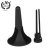 M MBAT Trumpet Tripod Holder Musical Instrument Holder Stand Portable Foldable Stand Metal Brass Leg Trumpet Holder Accessories