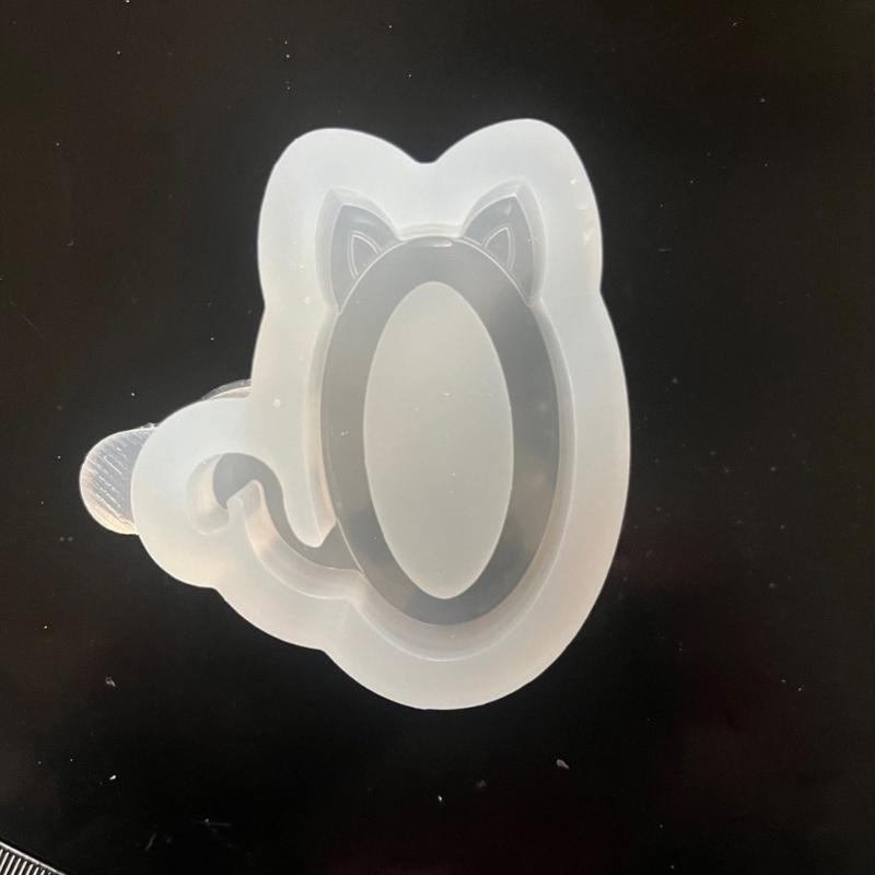 Quicksand Keychain Resin Molds Bear Rabbit Shaker Silicone Mold Unique Jewelry Making DIY Keychain Necklace Pendant Mold